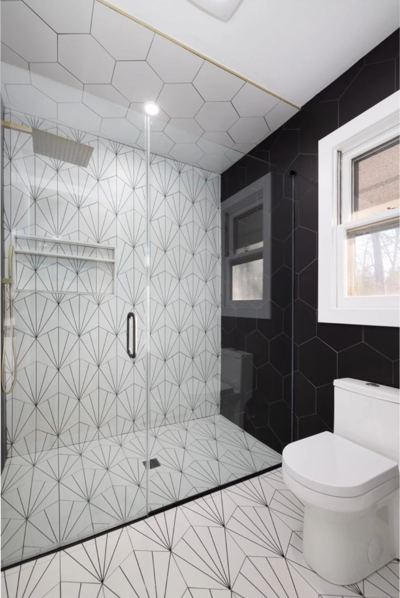 Curbless Shower Installation by Cross Tiles in Fairfield County, CT