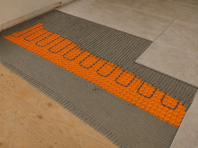 Heated Floor Systems by Cross Tiles in Fairfield County, CT