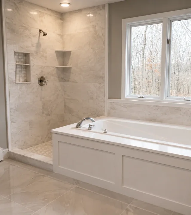 Bathroom Remodeling by Cross Tiles in Fairfield County, CT